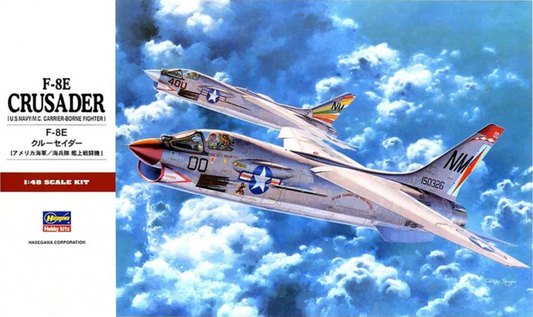 1/48 F-8E CRUSADER (U.S. Navy/M.C. Carrier-Borne Fighter)