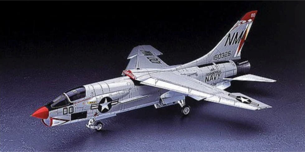1/48 F-8E CRUSADER (U.S. Navy/M.C. Carrier-Borne Fighter)