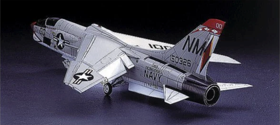 1/48 F-8E CRUSADER (U.S. Navy/M.C. Carrier-Borne Fighter)