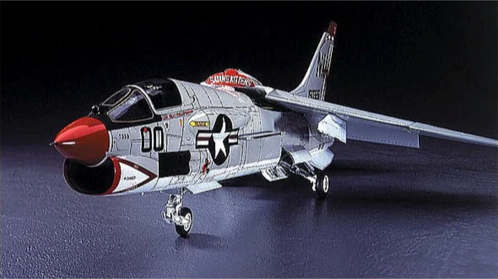 1/48 F-8E CRUSADER (U.S. Navy/M.C. Carrier-Borne Fighter)