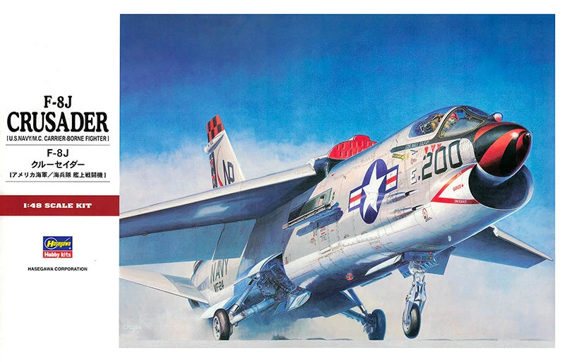 1/48 F-8J CRUSADER (U.S. Navy/M.C. Carrier-Borne Fighter)