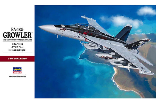 1/48 EA-18G GROWLER (U.S. Navy Carrier-Borne ECM Aircraft)