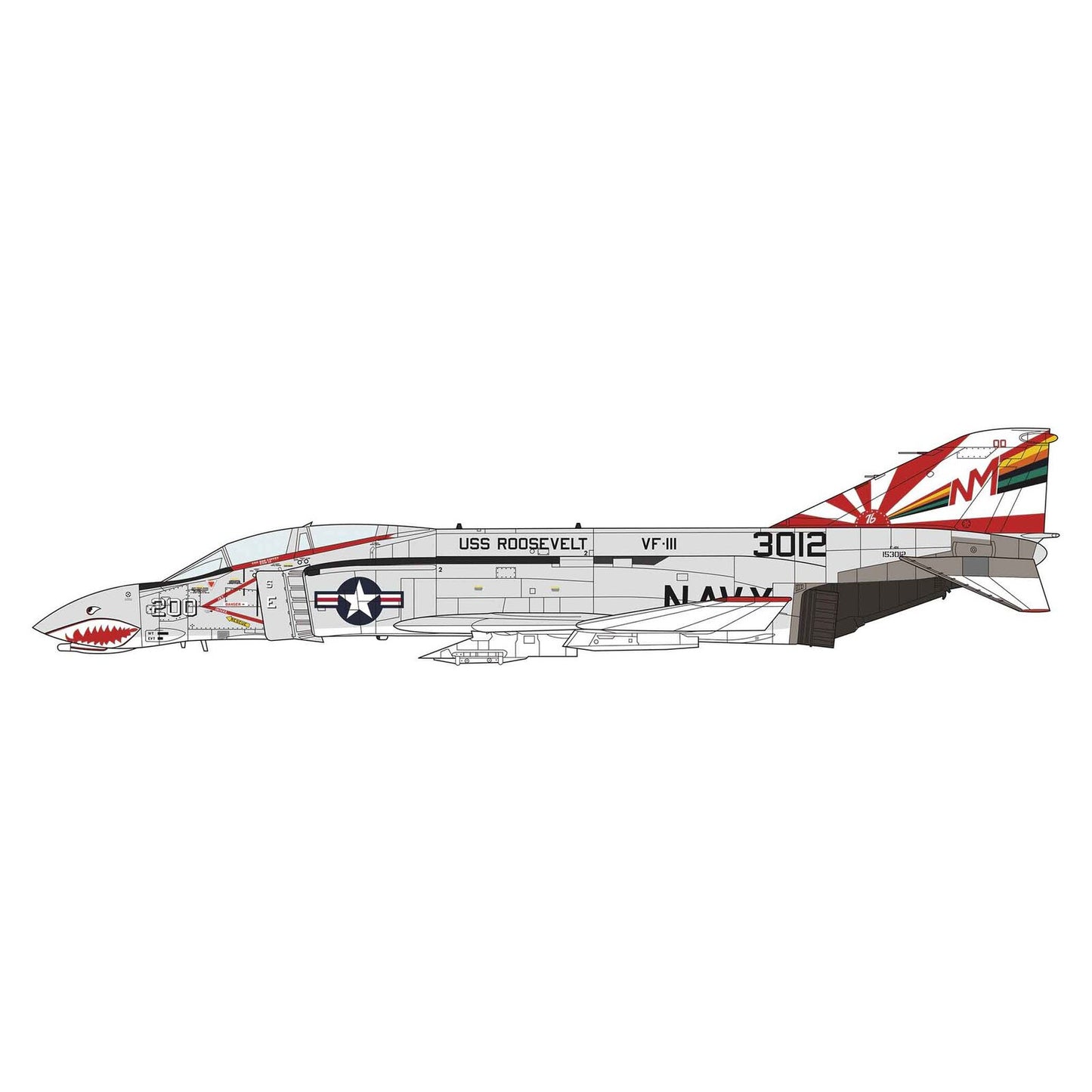 1/48 F-4B/N PHANTOM II VF-111 SUNDOWNERS CAG [LIMITED EDITION]