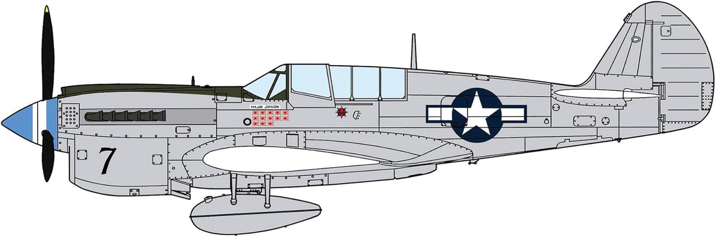 1/48 P-40N WARHAWK NATURAL METAL ACES [LIMITED EDITION]
