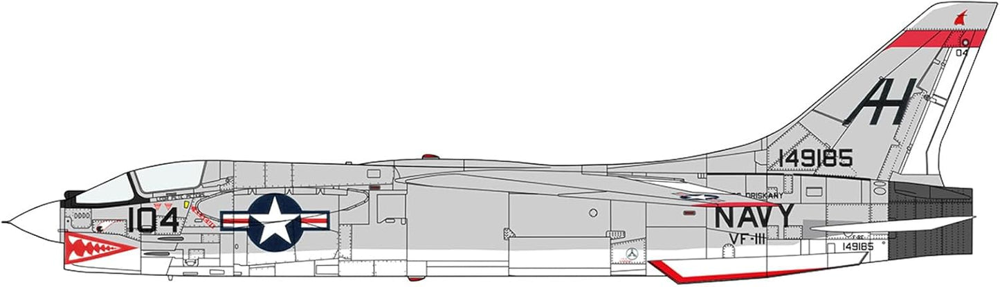 1/48 F-8E CRUSADER VF-III SUNDOWNERS  [LIMITED EDITION]