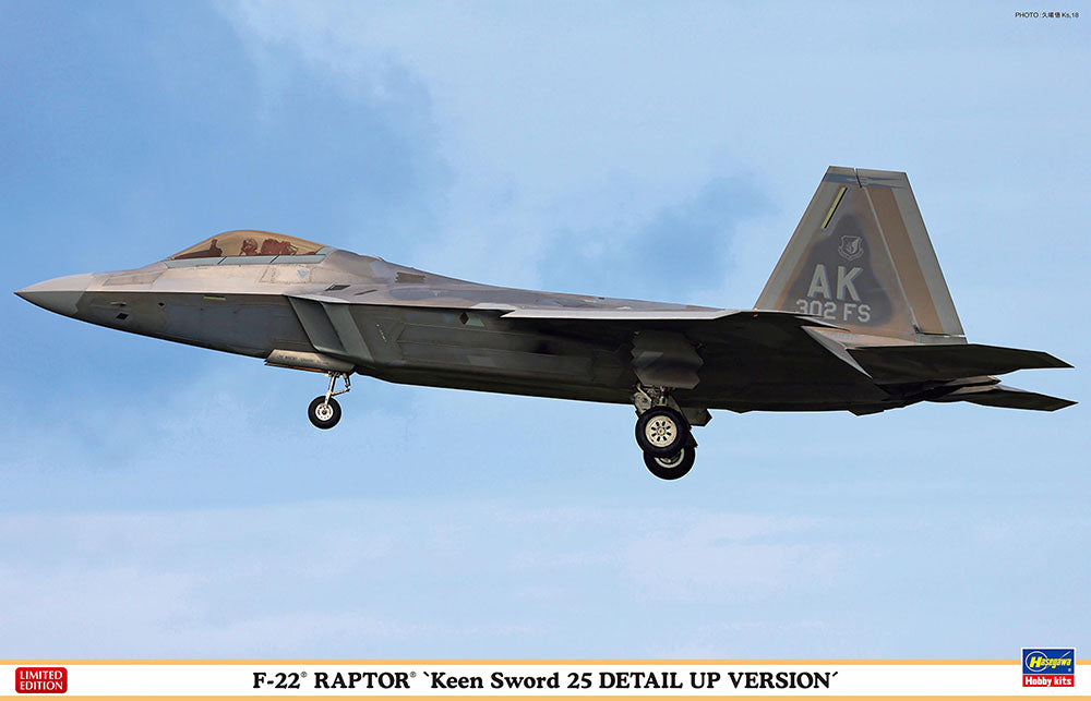 1/48 F-22 RAPTOR Keen Sword 25 DETAIL UP VERSION [LIMITED EDITION]