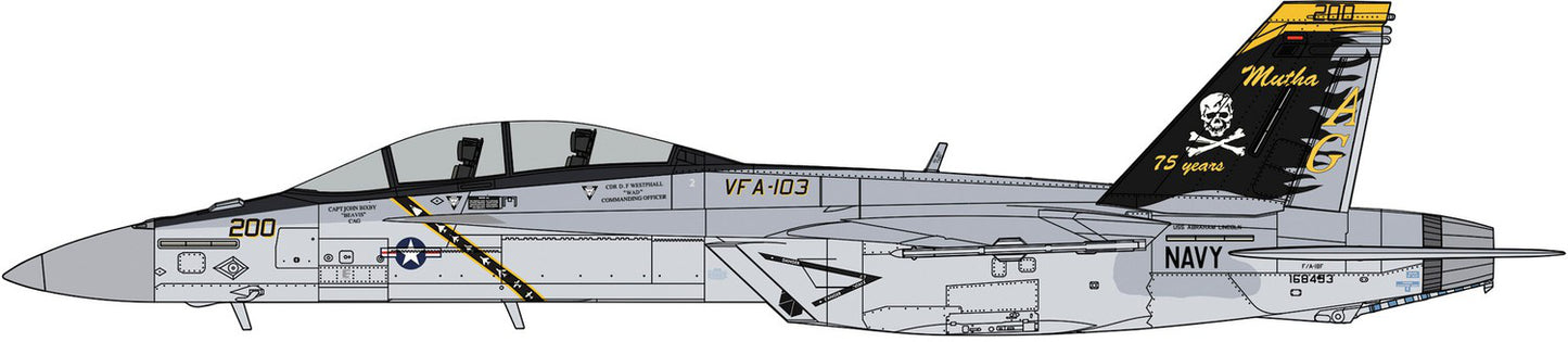 1/48 F/A-18F SUPER HORNET VFA-103 JOLLY ROGERS 75th ANNIVERSARY [LIMITED EDITION]
