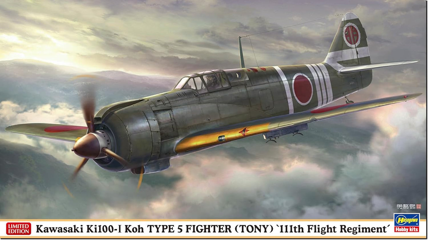 1/48 Kawasaki Ki-100I Koh TYPE 5 FIGHTER (TONY) 111th Flight Regiment  [LIMITED EDITION]