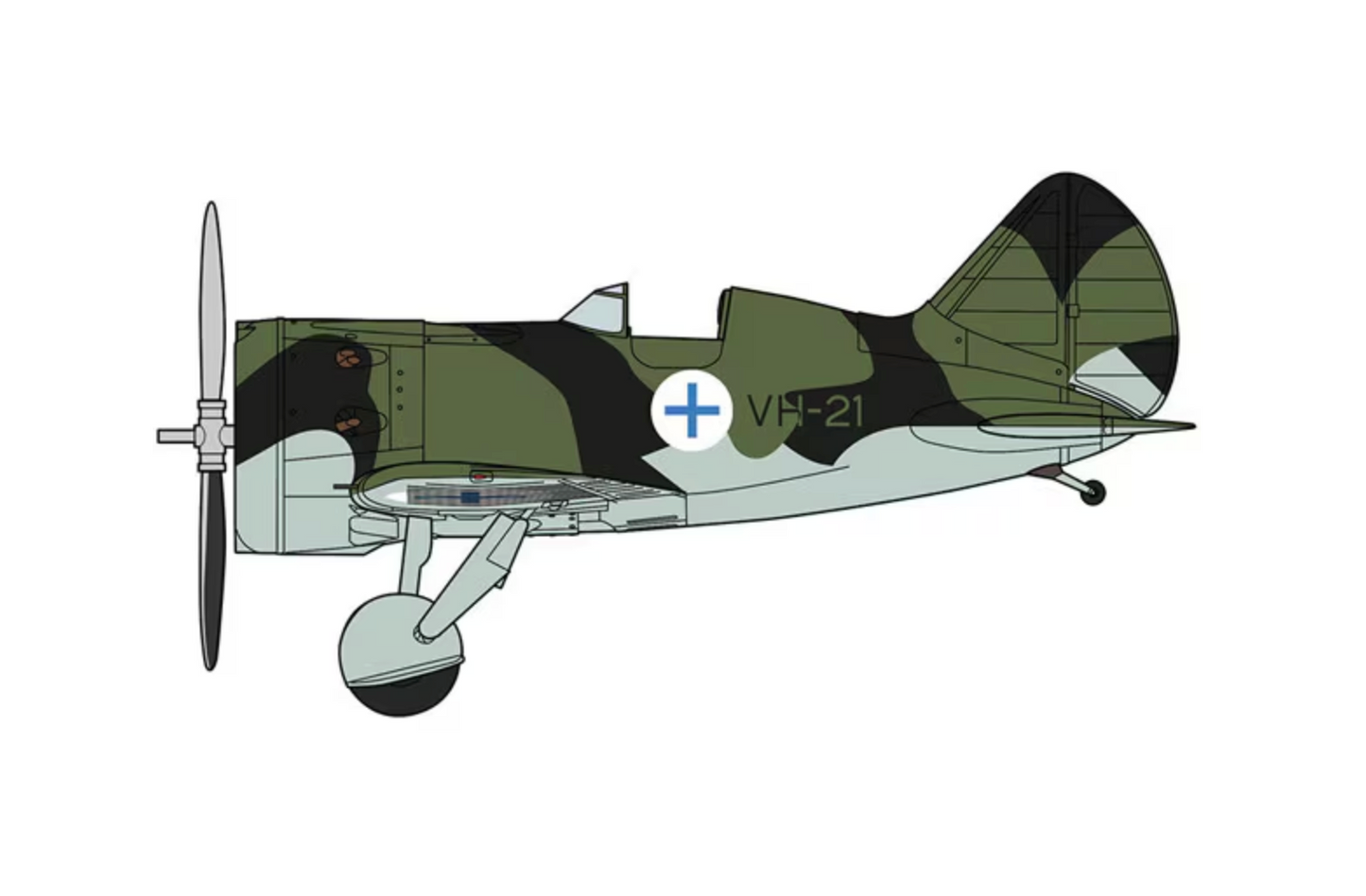 1/32 Polikarpov I-16 FINNISH AIR FORCE [LIMITED EDITION]
