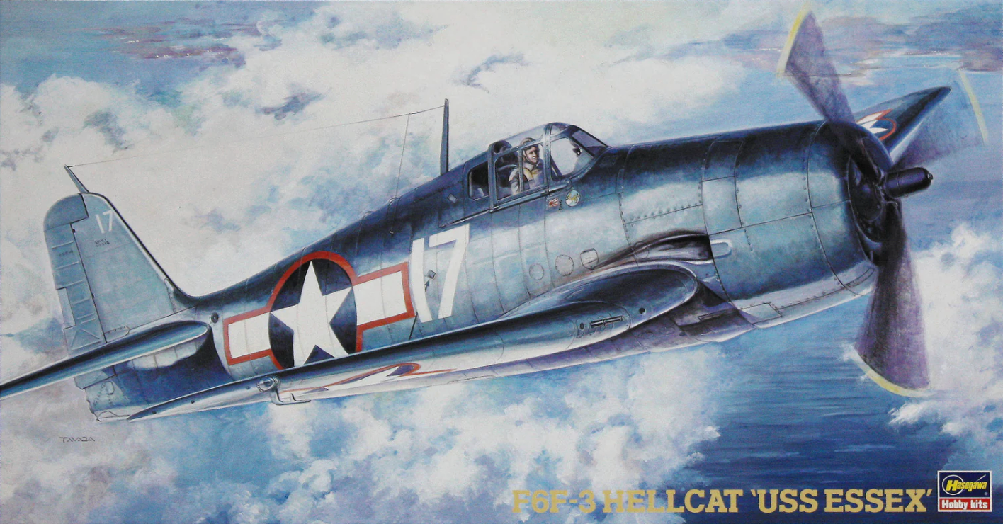 1/48 F6F-3 HELLCAT USS ESSEX