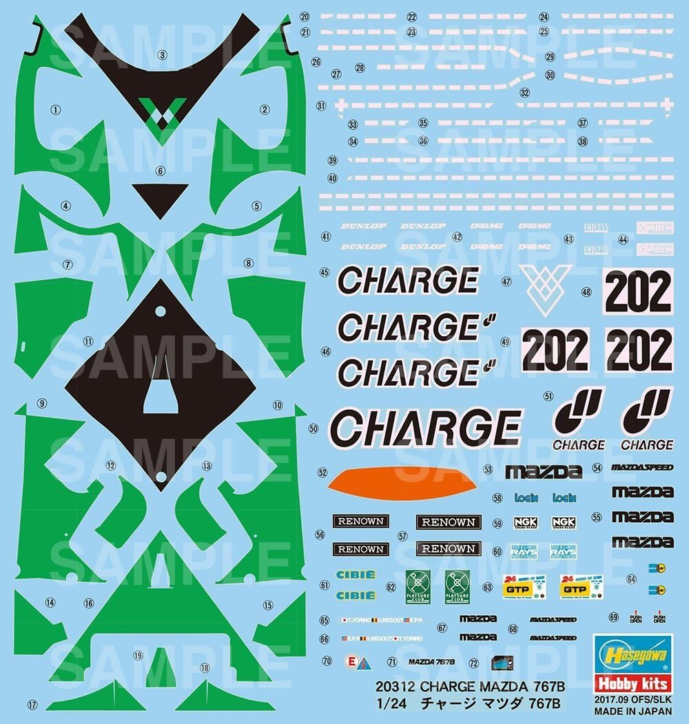 1/24 CHARGE MAZDA 767B [LIMITED EDITION]
