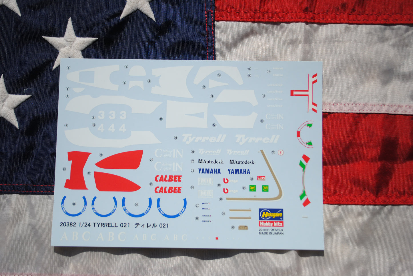 1/24 TYRRELL 021 1993 JAPANESE GRAND PRIX [LIMITED EDITION]