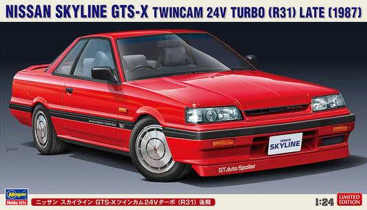 1/24 NISSAN SKYLINE GTS-X TWINCAM 24V TURBO (R31) LATE (1987) [LIMITED EDITION]