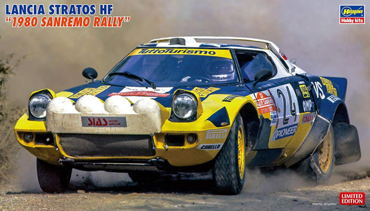 1/24 LANCIA STRATOS HF 1980 SANREMO RALLY [LIMITED EDITION]