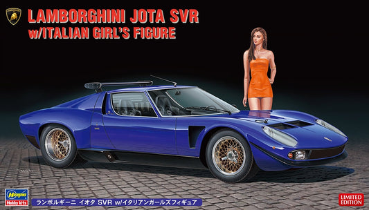 1/24 LAMBORGHINI JOTA SVR with ITALIAN GIRL'S FIGURE [LIMITED EDITION]