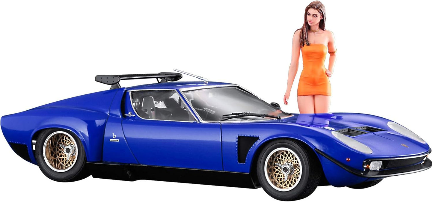 1/24 LAMBORGHINI JOTA SVR with ITALIAN GIRL'S FIGURE [LIMITED EDITION]