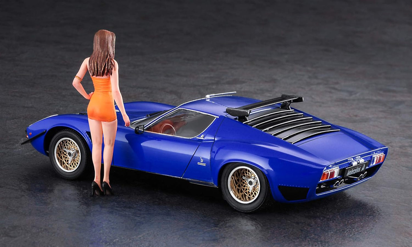 1/24 LAMBORGHINI JOTA SVR with ITALIAN GIRL'S FIGURE [LIMITED EDITION]