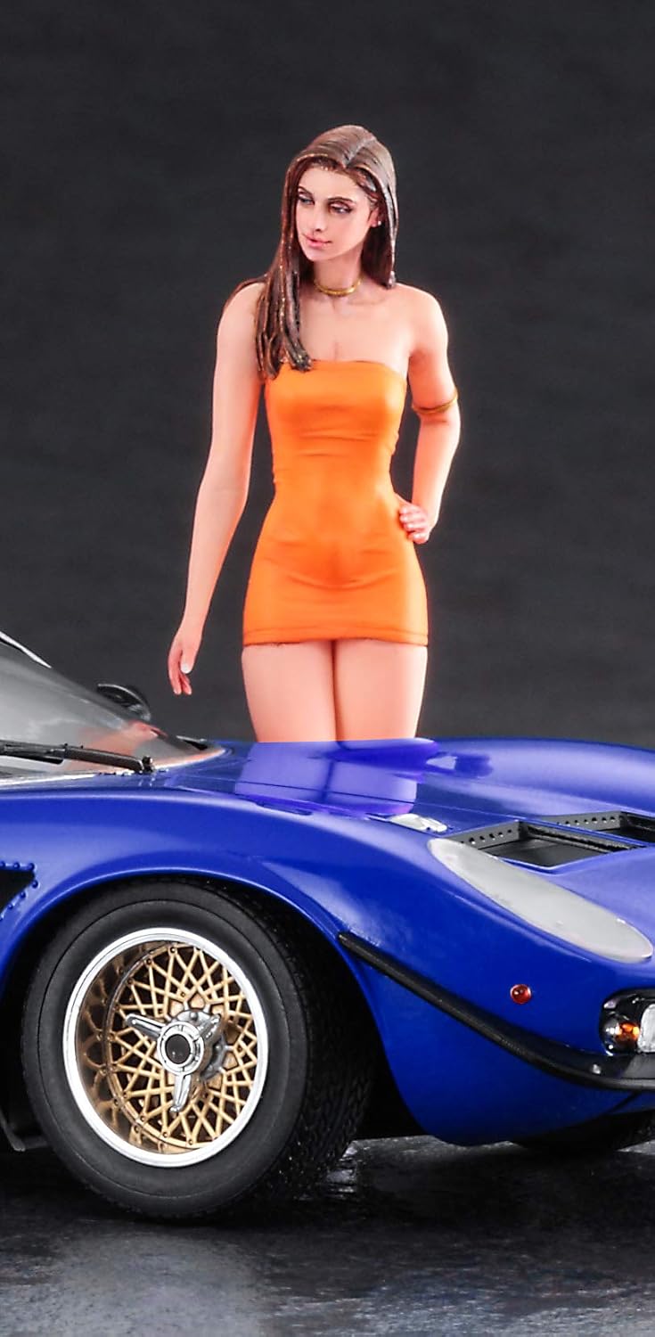 1/24 LAMBORGHINI JOTA SVR with ITALIAN GIRL'S FIGURE [LIMITED EDITION]