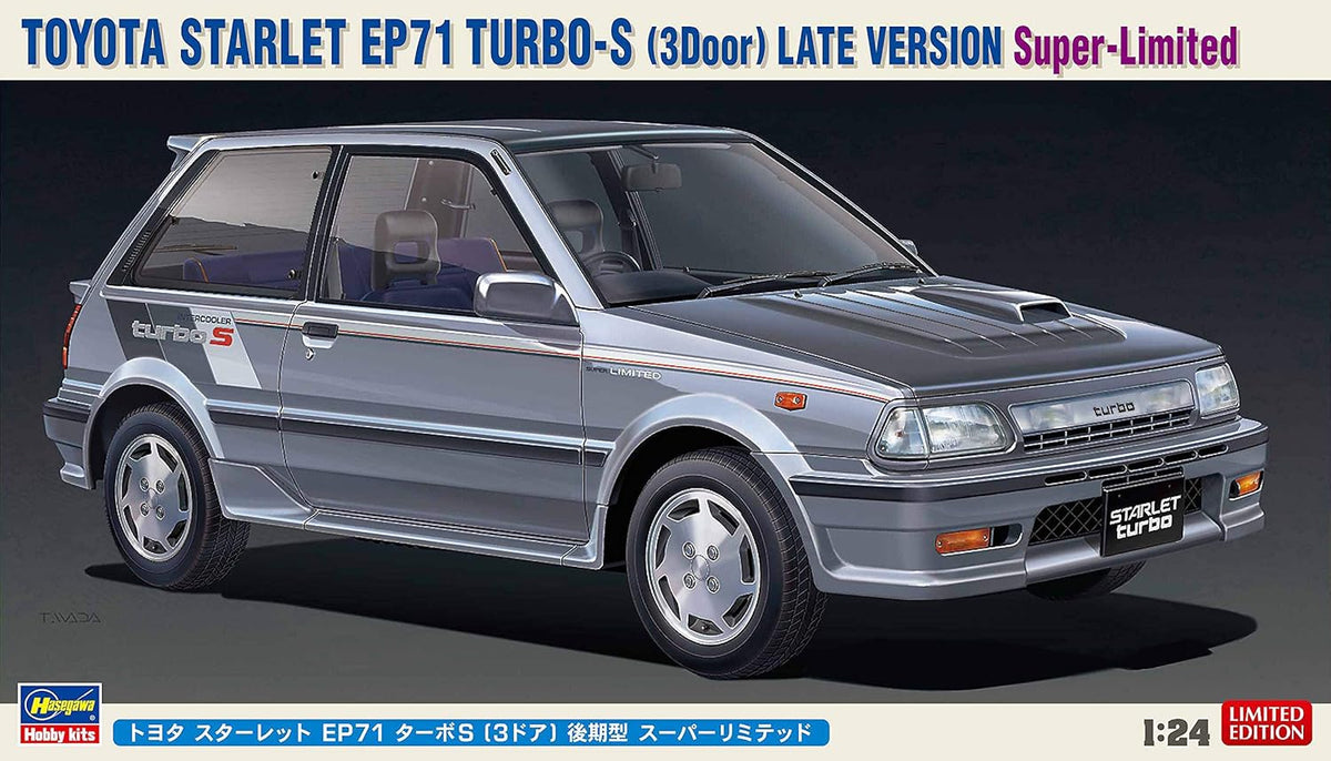 1/24 TOYOTA STARLET EP71 TURBO-S 3Door LATE VERSION Super-Limited [LIMITED EDITION]