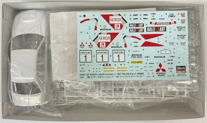 1/24 MITSUBISHI LANCER Evolution IV 1997 FINLAND RALLY WINNER [LIMITED EDITION]