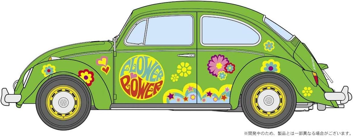 1/24 VOLKSWAGEN BEETLE TYPE 1 FLOWER POWER [LIMITED EDITION]