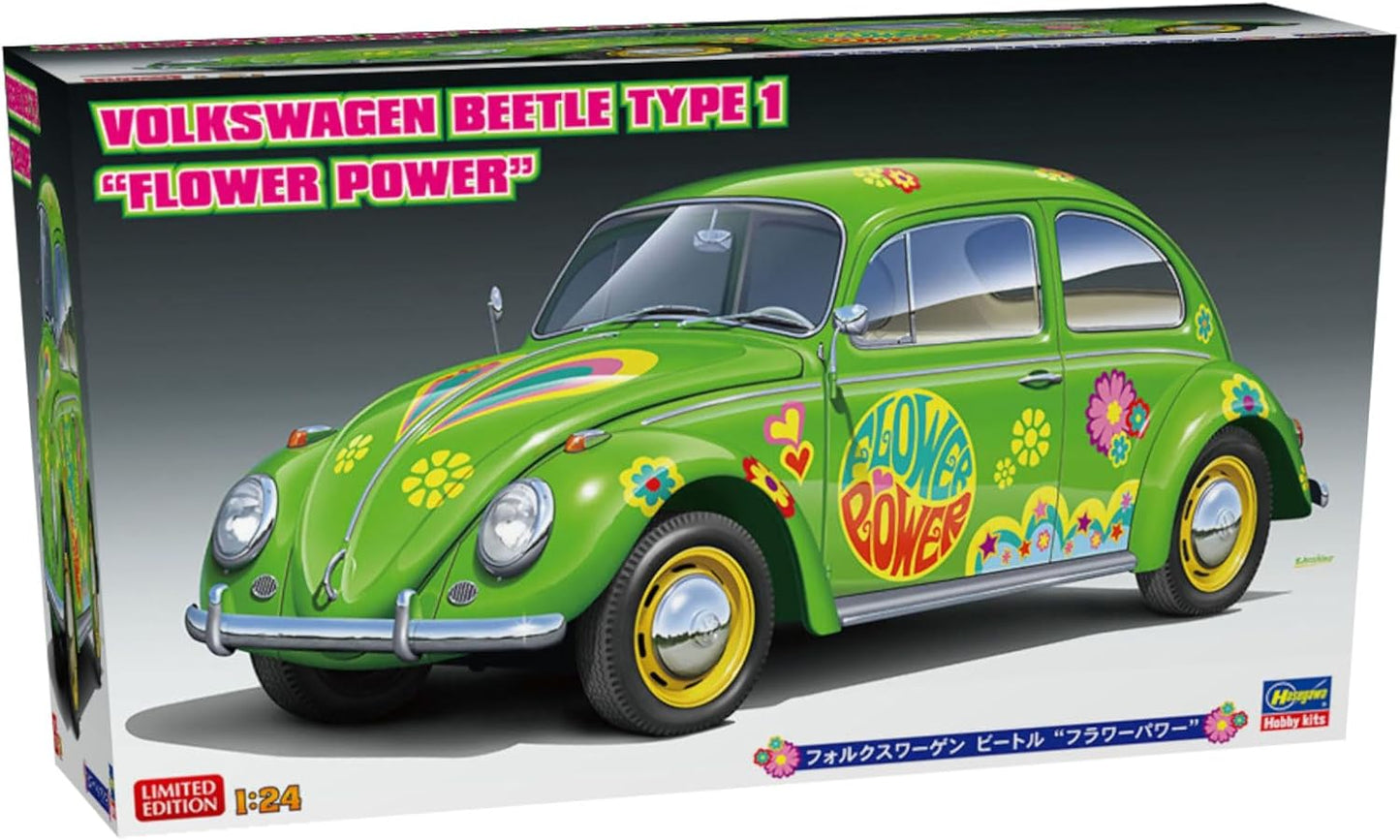 1/24 VOLKSWAGEN BEETLE TYPE 1 FLOWER POWER [LIMITED EDITION]