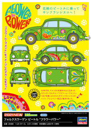 1/24 VOLKSWAGEN BEETLE TYPE 1 FLOWER POWER [LIMITED EDITION]