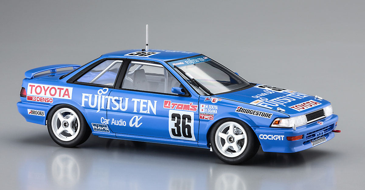 1/24 FUJITSU TEN TOM'S COROLLA LEVIN AE92 1991 JTC [LIMITED EDITION]