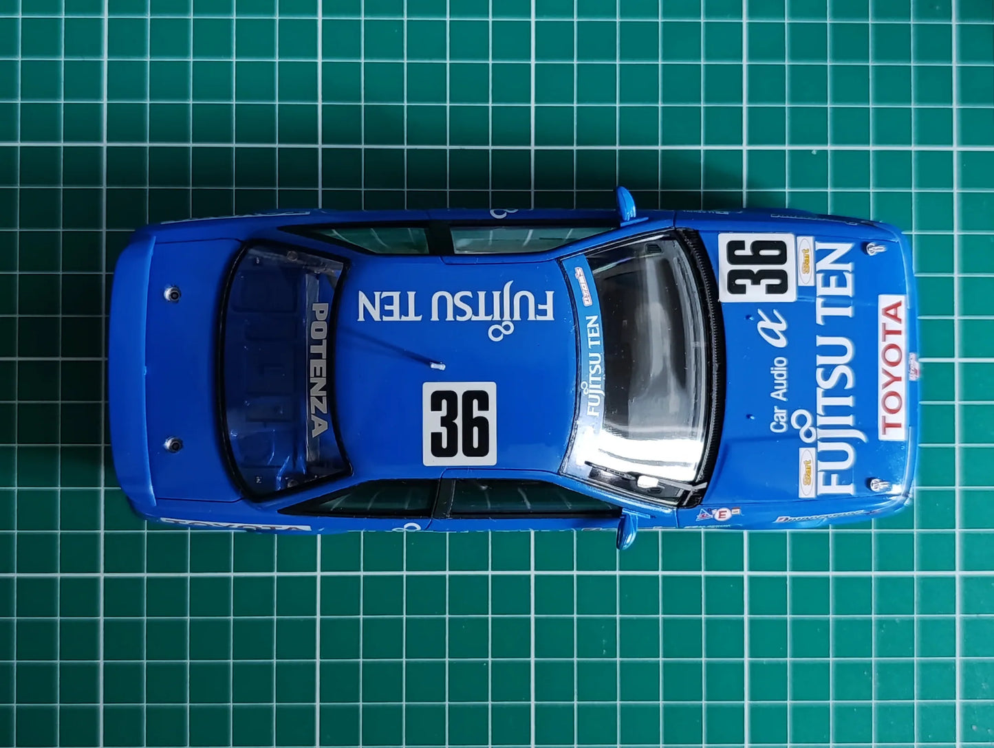 1/24 FUJITSU TEN TOM'S COROLLA LEVIN AE92 1991 JTC [LIMITED EDITION]