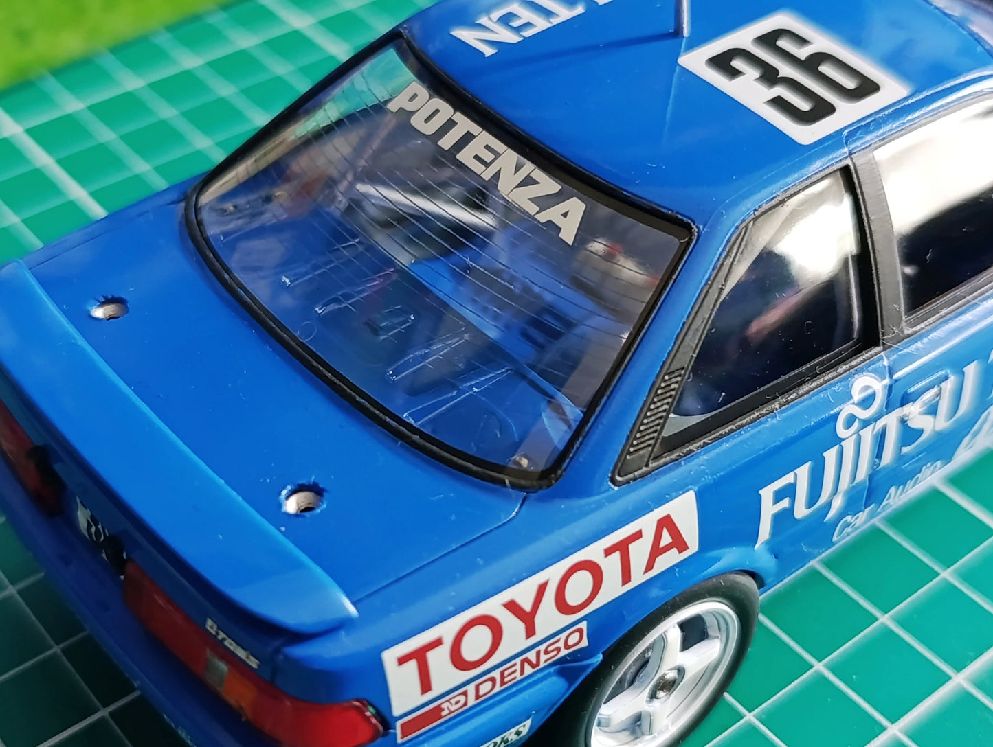 1/24 FUJITSU TEN TOM'S COROLLA LEVIN AE92 1991 JTC [LIMITED EDITION]