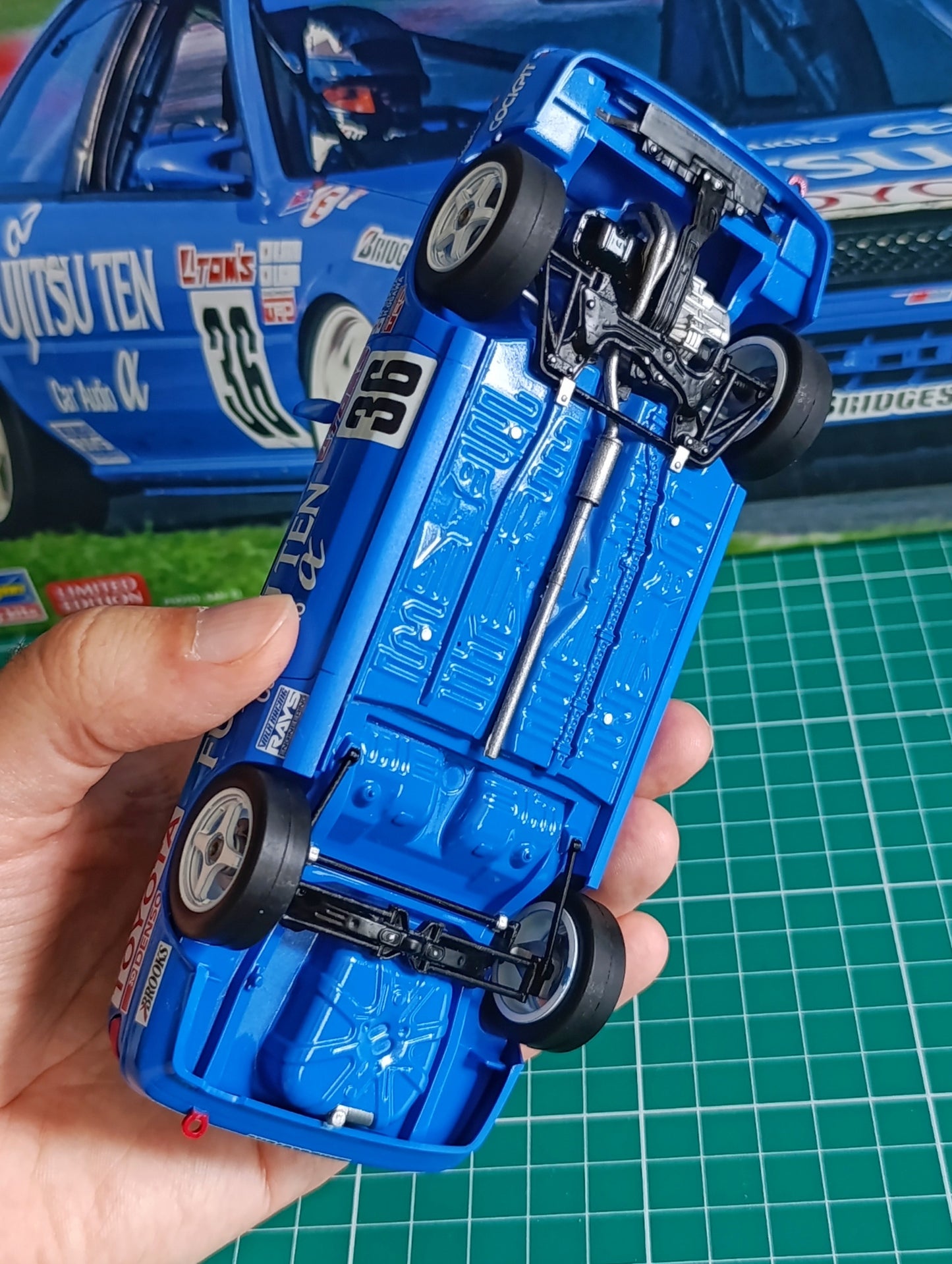 1/24 FUJITSU TEN TOM'S COROLLA LEVIN AE92 1991 JTC [LIMITED EDITION]