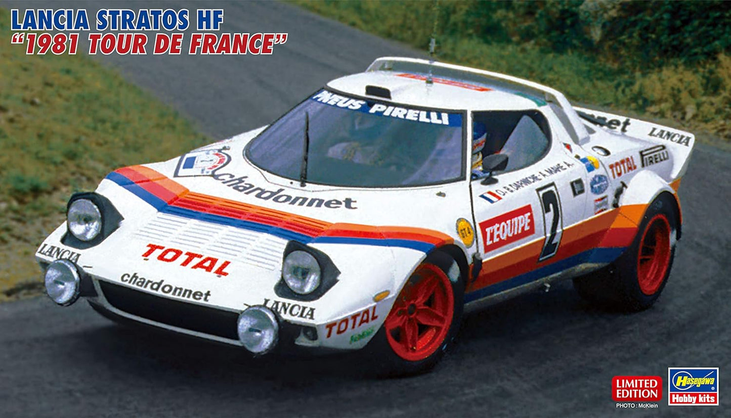 1/24 LANCIA STRATOS HF 1981 TOUR DE FRANCE [LIMITED EDITION]