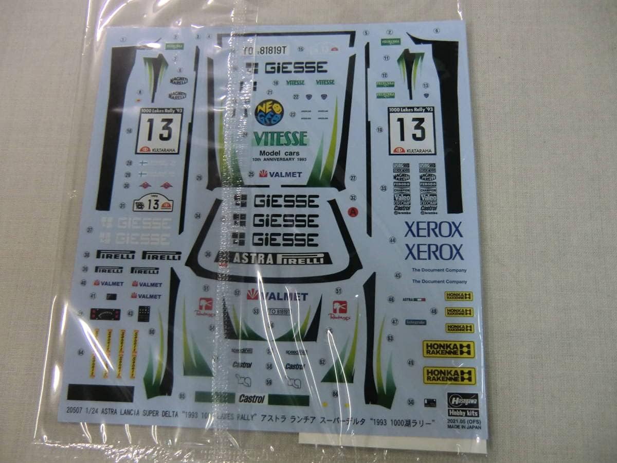 1/24 ASTRA LANCIA SUPER DELTA 1993 1000 LAKES RALLY [LIMITED EDITION]