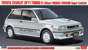 1/24 TOYOTA STARLET EP71 TURBO-S 3Door MIDDLE VERSION Super-Limited [LIMITED EDITION]