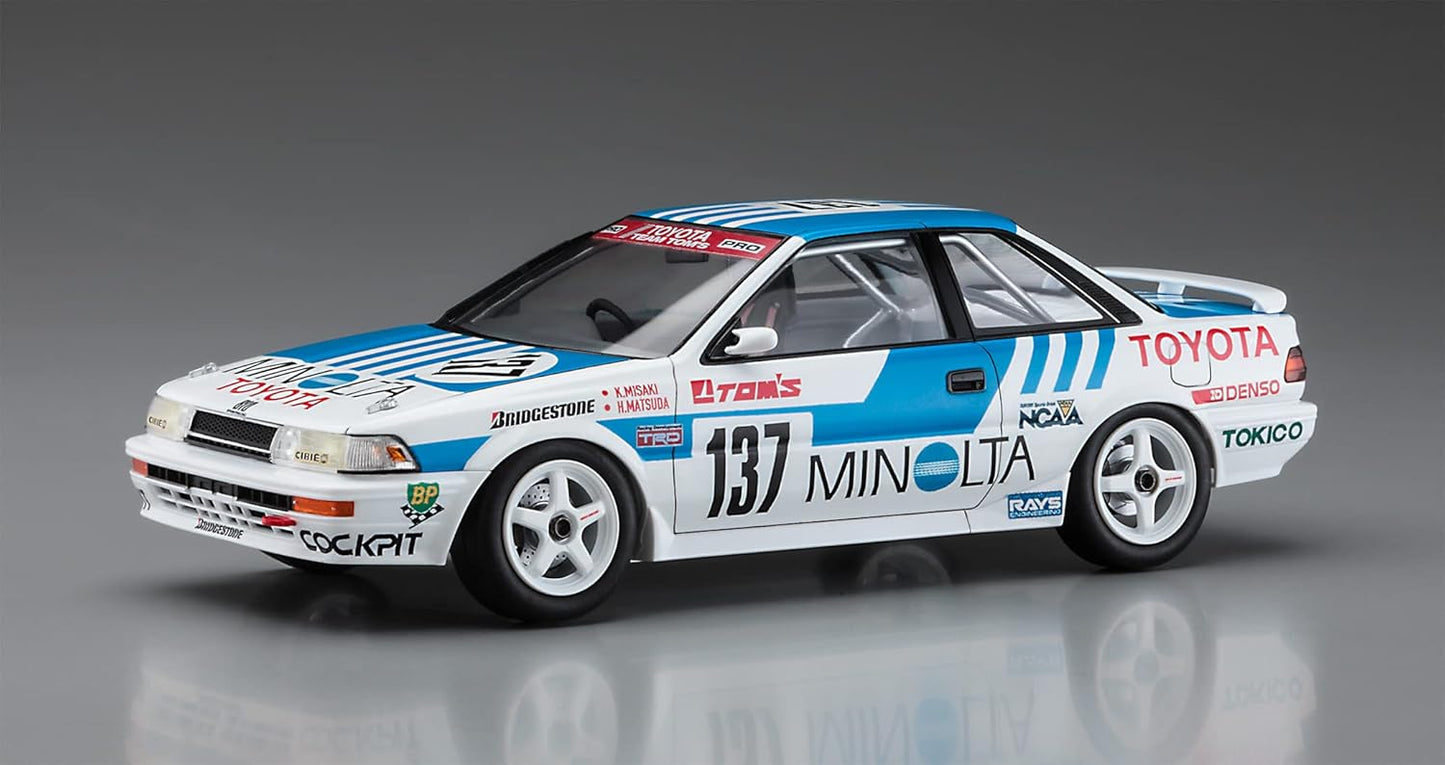 1/24 MINOLTA COROLLA LEVIN AE92 1988 JTC [LIMITED EDITION]