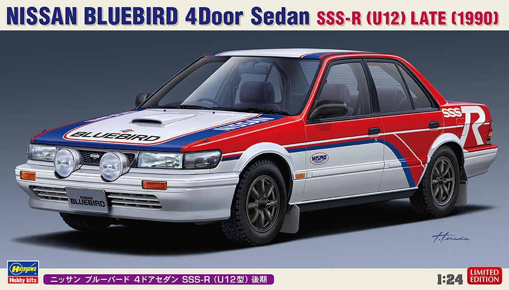 1/24 NISSAN BLUEBIRD 4Door Sedan SSS-R (U12) LATE (1990) [LIMITED EDITION]