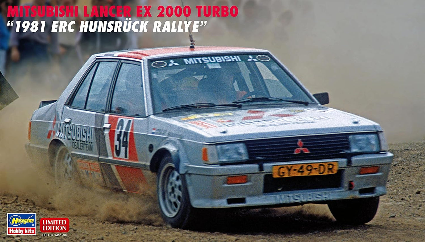 1/24 MITSUBISHI LANCER EX 2000 TURBO 1981 ERC HUNSRÜCK RALLY E [LIMITED EDITION]