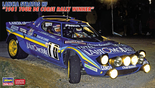 1/24 LANCIA STRATOS HF 1981 TOUR DE CORSE RALLY WINNER [LIMITED EDITION]