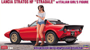 1/24 LANCIA STRATOS HF STRADALE with ITALIAN GIRL'S FIGURE [LIMITED EDITION]