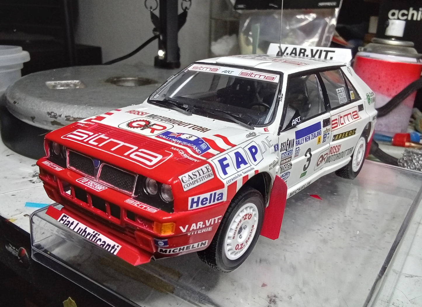 1/24 LANCIA SUPER DELTA 1992 RALLY NEW ZEALAND [LIMITED EDITION]