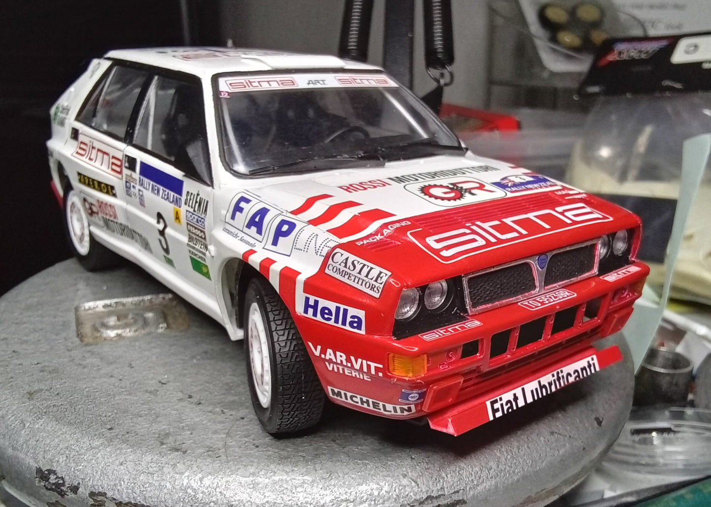 1/24 LANCIA SUPER DELTA 1992 RALLY NEW ZEALAND [LIMITED EDITION]