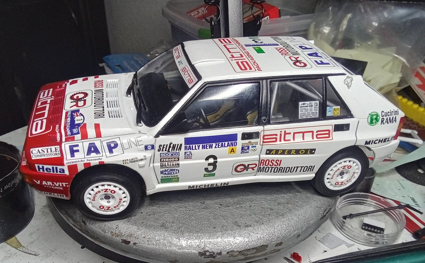 1/24 LANCIA SUPER DELTA 1992 RALLY NEW ZEALAND [LIMITED EDITION]