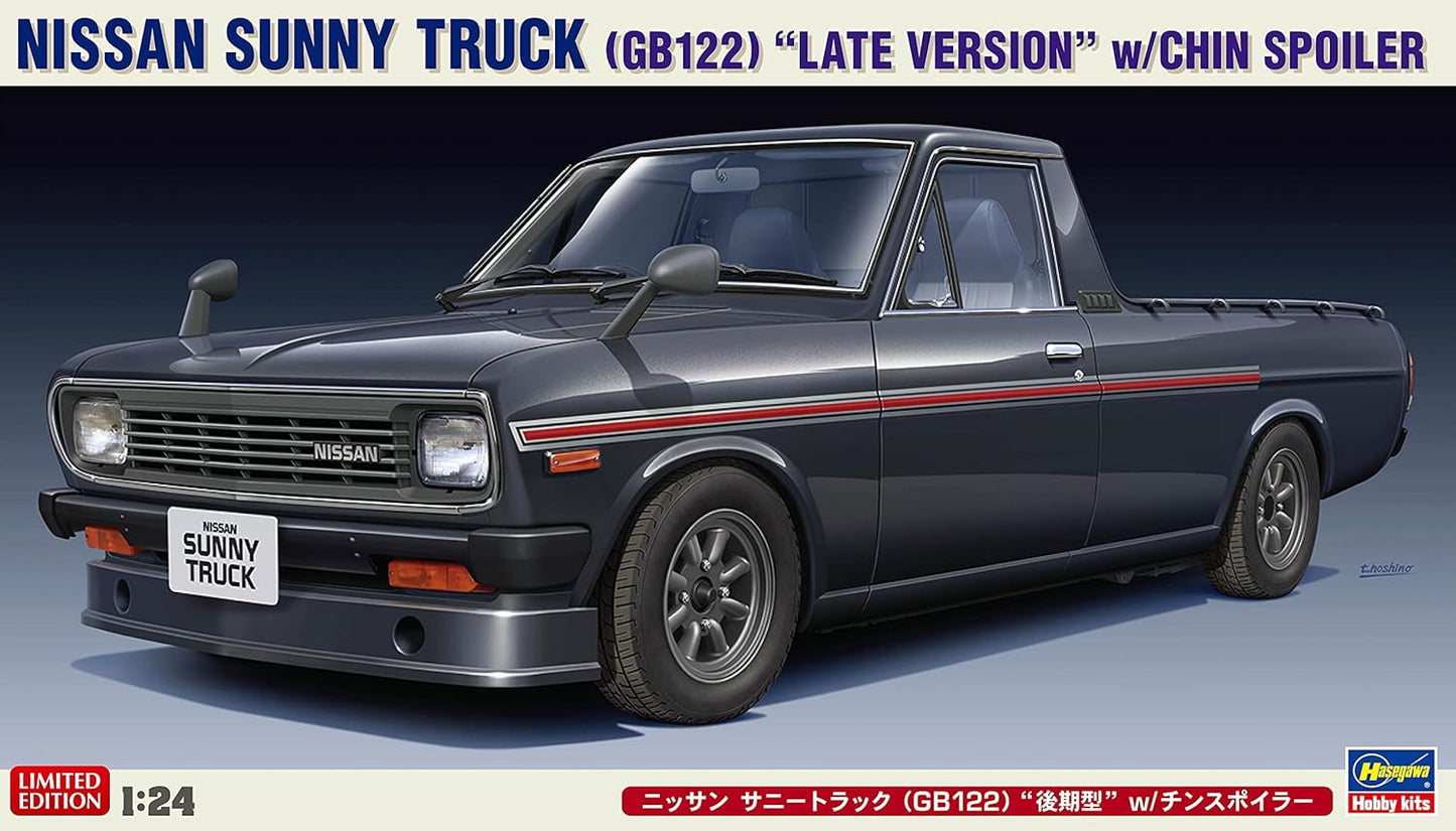 1/24 NISSAN SUNNY TRUCK (GB122) LATE VERSION w/CHIN SPOILER