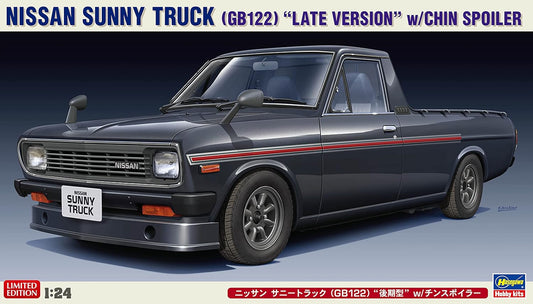 1/24 NISSAN SUNNY TRUCK (GB122) LATE VERSION w/CHIN SPOILER