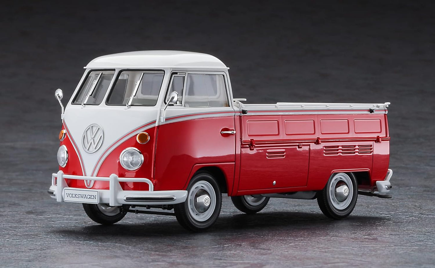 1/24 VOLKSWAGEN TYPE 2 PIC-UP TRUCK RED/WHITE PAINT [LIMITED EDITION]