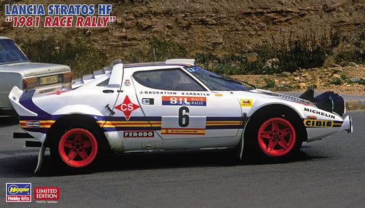 1/24 LANCIA STRATOS HF 1981 RACE RALLY [LIMITED EDITION]