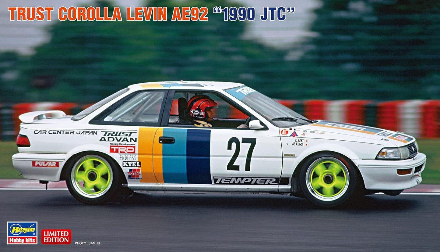 1/24 TRUST COROLLA LEVIN AE92 1990 JTC [LIMITED EDITION]