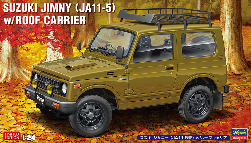 1/24 ZUKI JIMNY (JA11-5) with ROOF CARRIER [LIMITED EDITION]