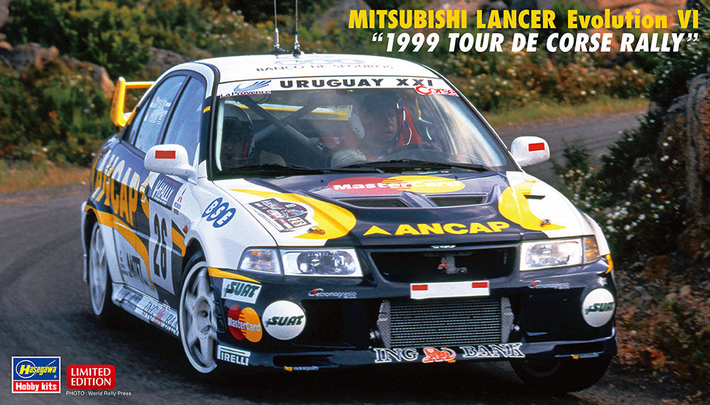 1/24 MITSUBISHI LANCER Evolution VI 1999 TOUR DE CORSE RALLY [LIMITED EDITION]