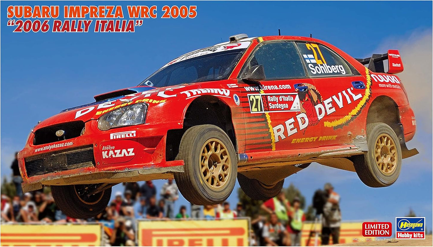 1/24 SUBARU IMPREZA WRC 2005 2006 RALLY ITALIA [LIMITED EDITION]